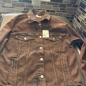 Forever 21 Chocolate Brown Jacket